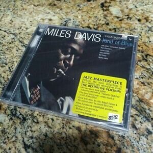 Miles Davis Kind Of Blue W Hype Sticker remastered + Bonus Track CD 1997 Sealed